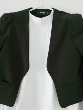 ICÔNE Short Black Blazer